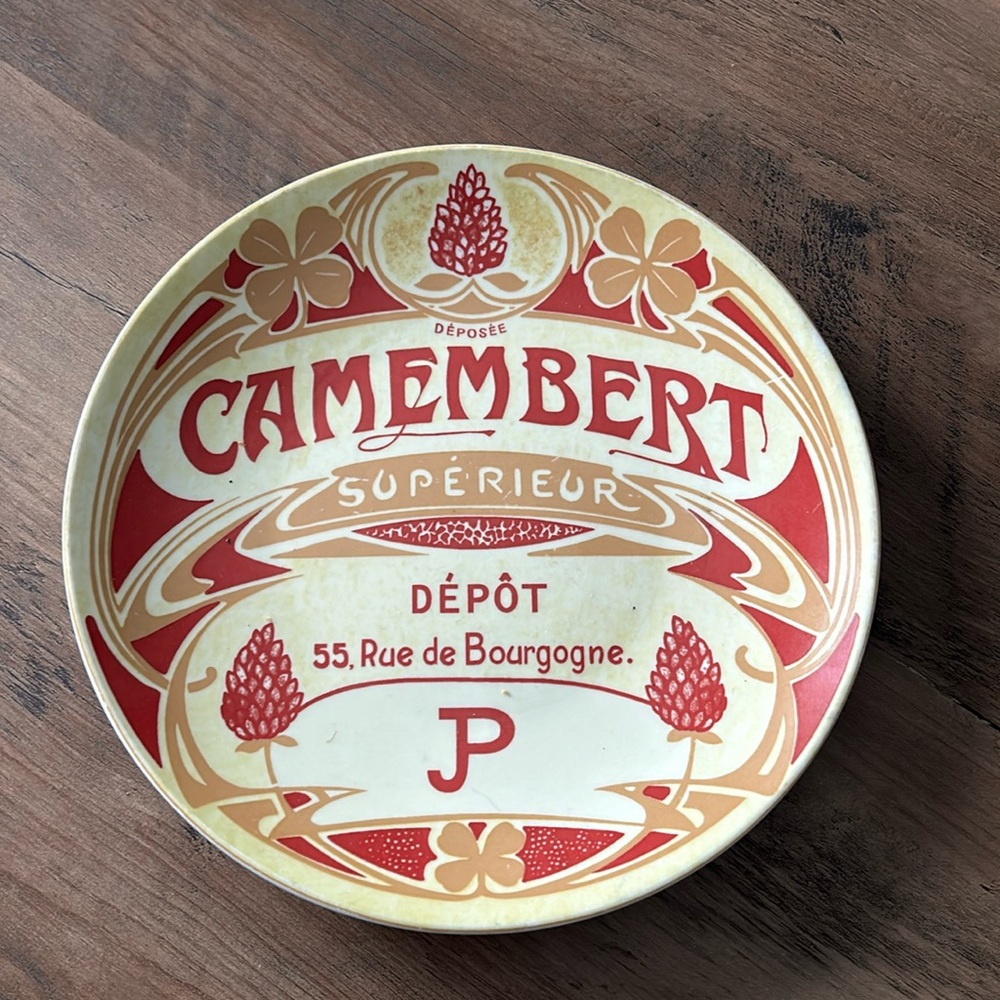 🔥🔥BIA International DRH Camembert 2003 Ceramic Plate